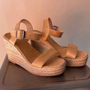 NWOT Wedge Espadrilles